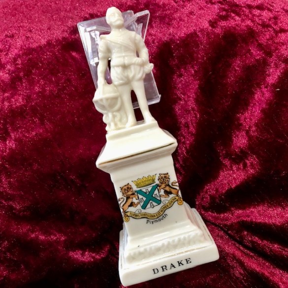 Crested Ware Drake Statue 1